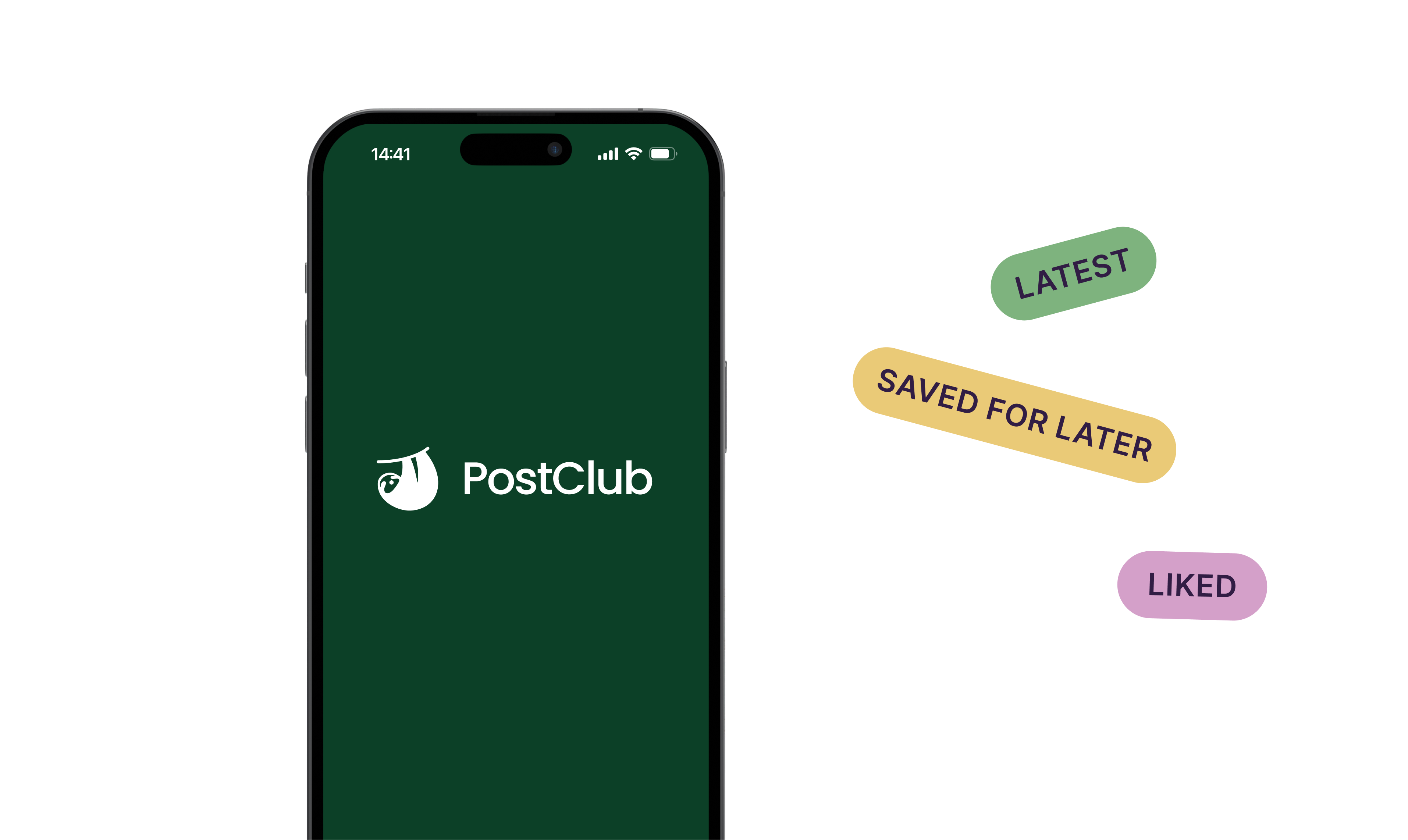 Screenshot of PostClub